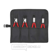 Sada kleští na pojistné kroužky KNIPEX 00 19 56 - 4 díly Sada kleští na pojistné kroužky KNIPEX 00 19 56 - 4 díly gallery main image