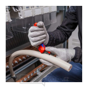 Odplášťovací nůž Knipex 16 50 145 SB s vodicí botkou náhled