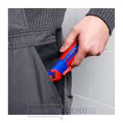 Odplášťovací nůž Knipex 16 50 145 SB s vodicí botkou náhled