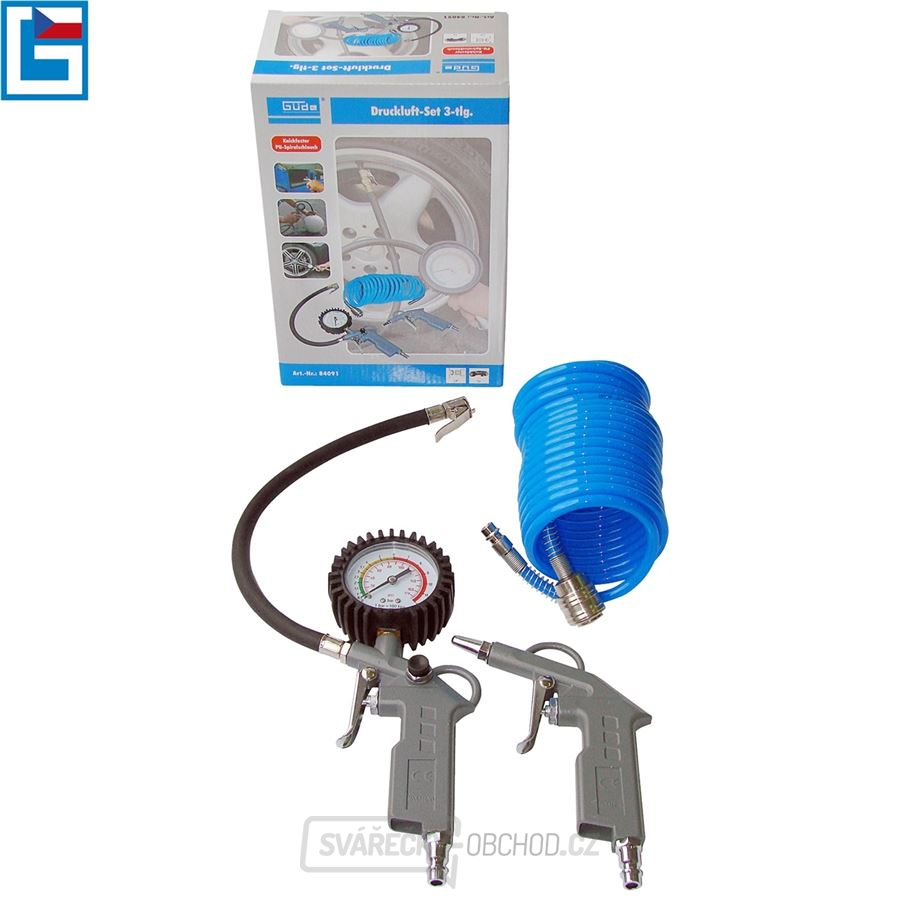 Sada pneu nářadí, 3-dílná