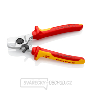 Kabelové nůžky s otevírací pružinou Knipex 95 26 165 Náhled