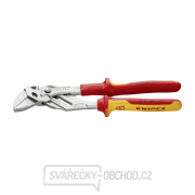 Klešťový klíč 250 mm, Knipex 86 06 250 - pochromováno, VDE vícesložkové návleky Klešťový klíč 250 mm, Knipex 86 06 250 - pochromováno, VDE vícesložkové návleky náhled