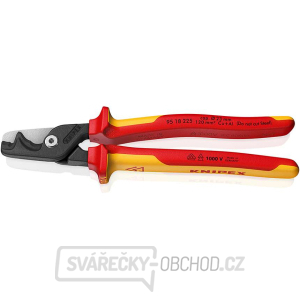Kabelové nůžky StepCut XL 225 mm Knipex 95 18 225 Kabelové nůžky StepCut XL 225 mm Knipex 95 18 225 gallery main image