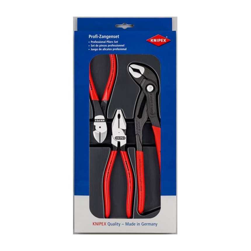 Paket silových kleští KNIPEX 00 20 10 - sada 3 díly 00 20 10