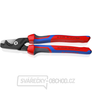 Kabelové nůžky StepCut XL 225 mm Knipex 95 12 225 gallery main image