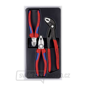 Sada kleští Knipex 00 20 09 V01 - balíček Bestseller (03 02 180+70 02 160+87 01 250) Sada kleští Knipex 00 20 09 V01 - balíček Bestseller (03 02 180+70 02 160+87 01 250) gallery main image