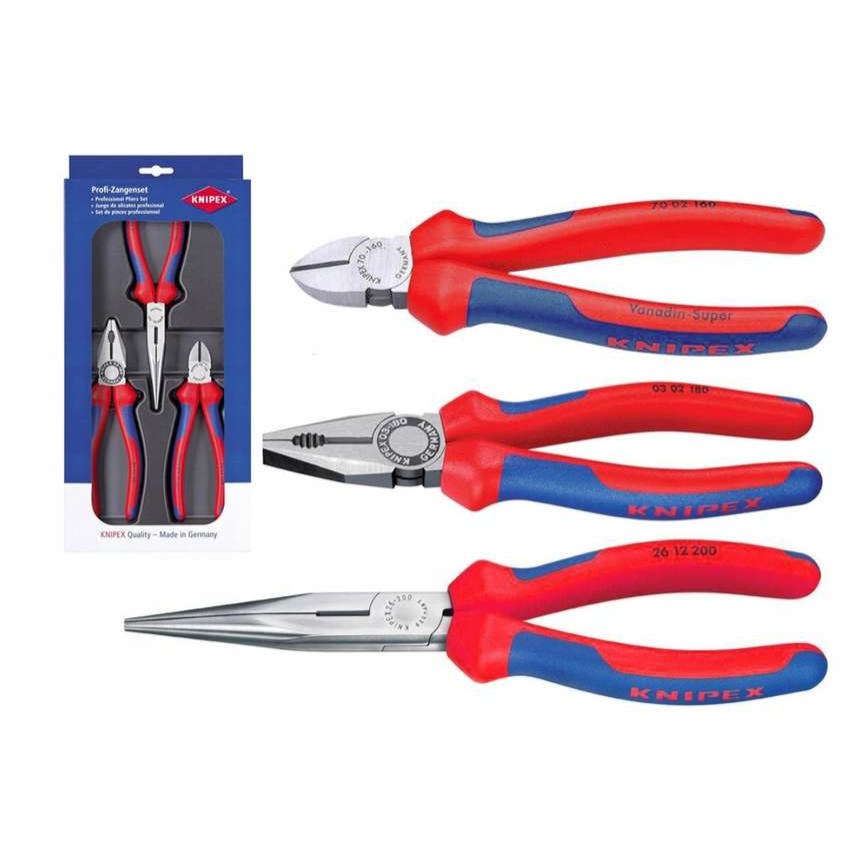 Paket montážních kleští KNIPEX 00 20 11 - sada 3 díly 00 20 11