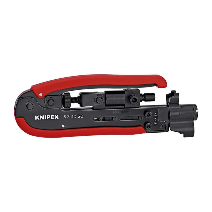 Kompresní nářadí Knipex 97 40 20 SB pro koaxiální konektory 97 40 20 SB