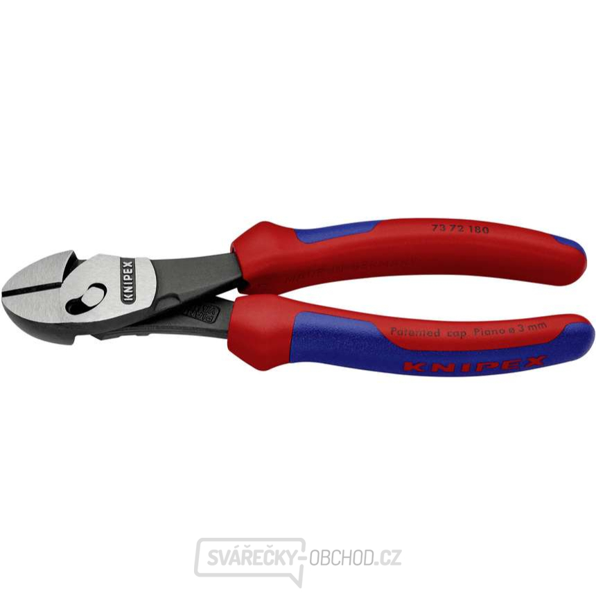 Silové boční štípací kleště 180 mm s fazetou Knipex TwinForce