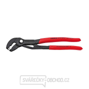 Kleště na hadicové spony KNIPEX 85 51 250 A, 250 mm - protiskluzová rukojeť, šedě fosfátované atramentolem Náhled