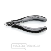Přesné boční štípací kleště pro elektroniku 120 mm Knipex 79 22 120 ESD - leštěná hlava, vícesložkové návleky Náhled