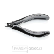 Přesné boční štípací kleště pro elektroniku 120 mm Knipex 79 22 120 ESD - leštěná hlava, vícesložkové návleky Náhled