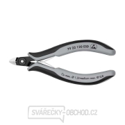 Přesné boční štípací kleště pro elektroniku 120 mm Knipex 79 22 120 ESD - leštěná hlava, vícesložkové návleky Přesné boční štípací kleště pro elektroniku 120 mm Knipex 79 22 120 ESD - leštěná hlava, vícesložkové návleky gallery main image