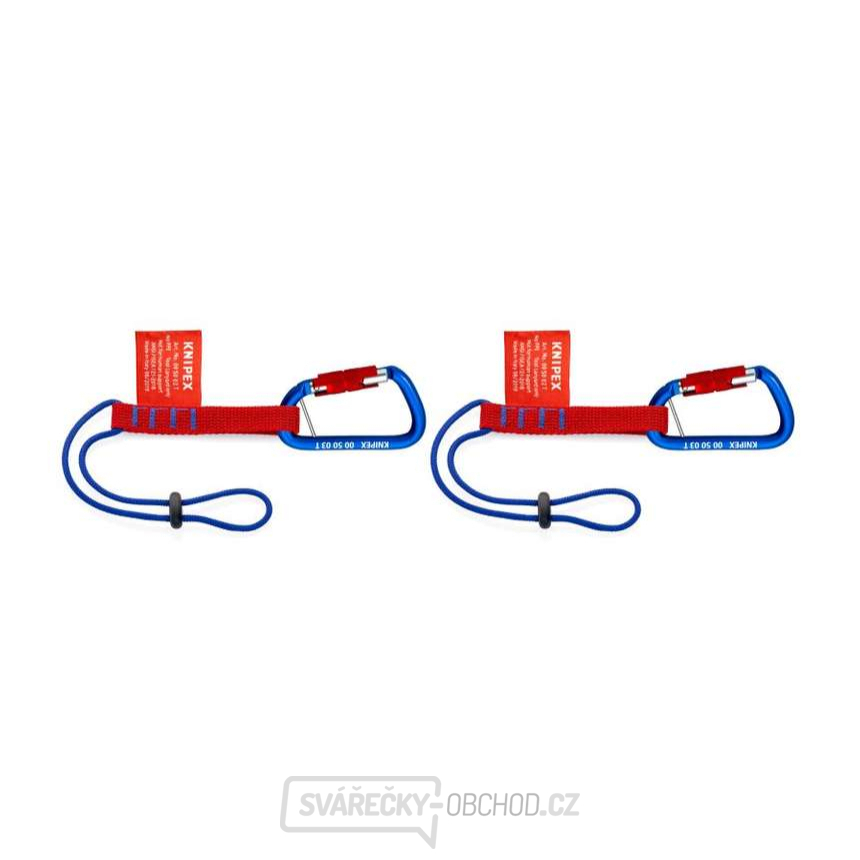 Souprava systému zajištění nářadí s karabinou Knipex 00 50 06 T BKac