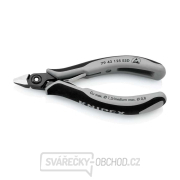 Přesné boční štípací kleště pro elektroniku 125 mm KNIPEX 79 42 125 ESD - leštěná hlava, vícesložkové návleky Náhled