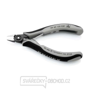 Přesné boční štípací kleště pro elektroniku 125 mm KNIPEX 79 42 125 ESD - leštěná hlava, vícesložkové návleky Náhled
