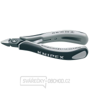 Přesné boční štípací kleště pro elektroniku 125 mm KNIPEX 79 42 125 ESD - leštěná hlava, vícesložkové návleky náhled