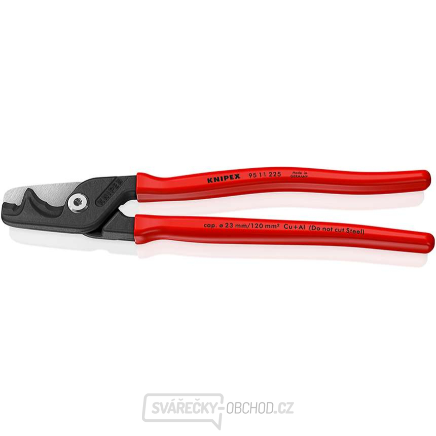 Kabelové nůžky StepCut XL 225 mm Knipex 95 11 225 Kabelové nůžky StepCut XL 225 mm Knipex 95 11 225 gallery main image
