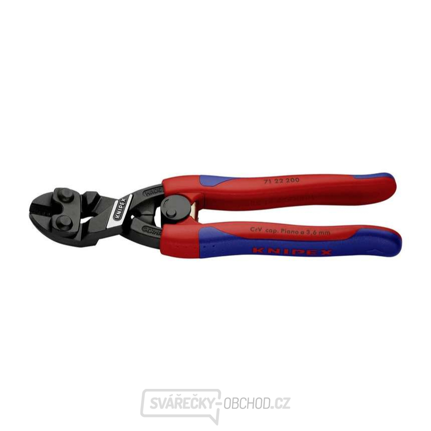 Kleště štípací - na čepy, Knipex CoBolt® 200 mm 71 22 200