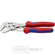 Kleště, klešťový klíč 150 mm, Knipex 86 05 150 - chromováno, vícesložkové rukojeti gallery main image