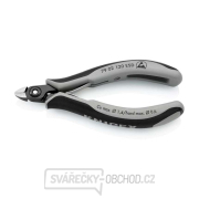 Přesné boční štípací kleště pro elektroniku 120 mm Knipex 79 02 120 ESD - leštěná hlava, vícesložkové návleky Náhled