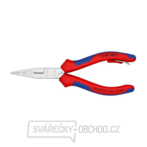 Elektroinstalační kleště 160 mm Knipex 13 05 160 T s připevňovacím okem gallery main image