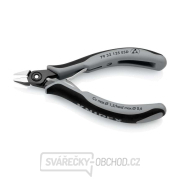Přesné boční štípací kleště pro elektroniku 125 mm KNIPEX 79 32 125 ESD - leštěná hlava, vícesložkové návleky Náhled
