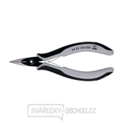 Přesné přidržovací kleště na elektroniku Knipex 34 22 130 ESD Náhled