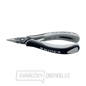 Přesné přidržovací kleště na elektroniku Knipex 34 22 130 ESD gallery main image