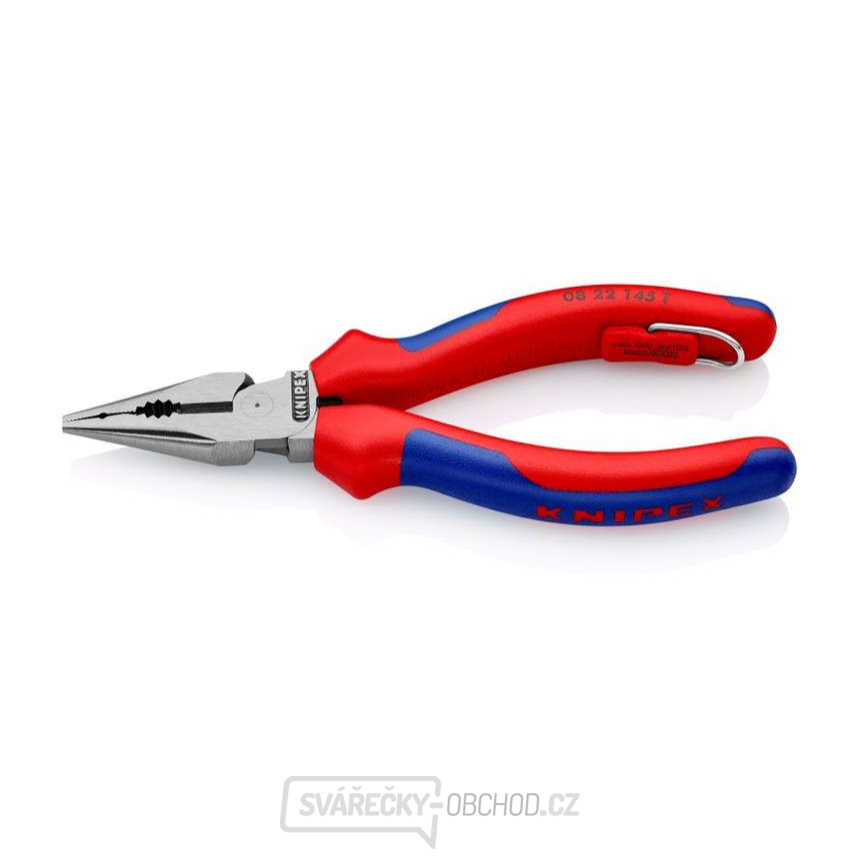 Kombinované úzké ploché kleště 145 mm Knipex 08 22 145 T BK