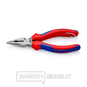 Kombinované úzké ploché kleště 145 mm Knipex 08 22 145 T BK Kombinované úzké ploché kleště 145 mm Knipex 08 22 145 T BK gallery main image