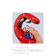 Řezák na plastové odpadní trubky pr. 32 ÷ 50 mm Knipex 90 23 01 BK náhled