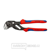 Klešťový klíč 180 mm Knipex 86 02 180 - leštěná hlava, vícesložkové návleky náhled