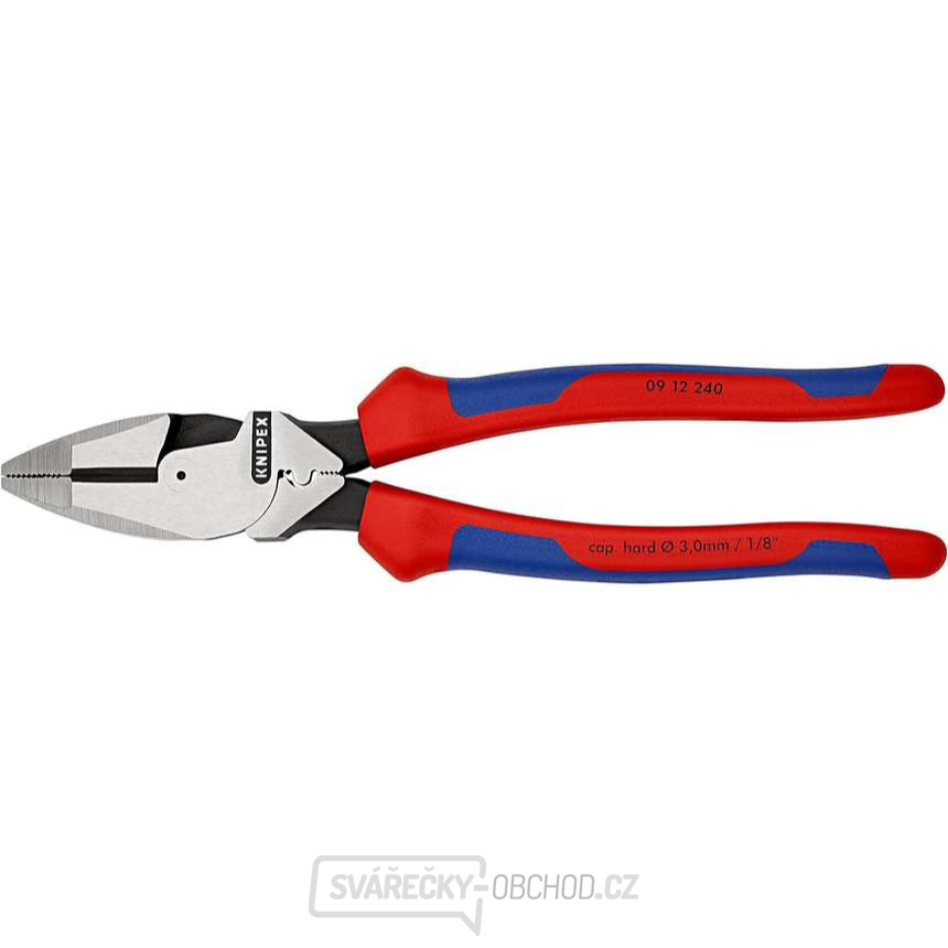 Kleště kombinované ,,Lineman's Pliers"240 mm Knipex 09 12 240
