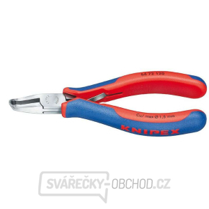 Čelní štípací kleště pro elektroniku 120 mm KNIPEX 64 72 120 - leštěná hlava, vícesložkové návleky gallery main image