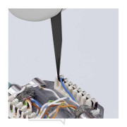 Konektorový narážecí nástroj Knipex 97 40 10 (pro kabely UTP a STP) Náhled