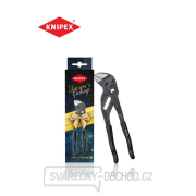 Vánoční balení klešťový klíč 180 mm, Knipex 86 01 180 XMAS - leštěná hlava, plastové návleky. Christmas Náhled