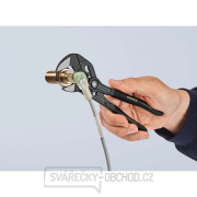 Vánoční balení klešťový klíč 180 mm, Knipex 86 01 180 XMAS - leštěná hlava, plastové návleky. Christmas náhled