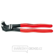 Čelní pákové štípací kleště na čepy 200 mm KNIPEX 61 01 200 - leštěná hlava, plastové návleky Náhled