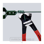 Čelní pákové štípací kleště na čepy 200 mm KNIPEX 61 01 200 - leštěná hlava, plastové návleky Čelní pákové štípací kleště na čepy 200 mm KNIPEX 61 01 200 - leštěná hlava, plastové návleky náhled