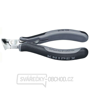 Čelní štípací kleště pro elektroniku 120 mm Knipex 64 32 120 ESD - leštěná hlava, vícesložkové návleky Čelní štípací kleště pro elektroniku 120 mm Knipex 64 32 120 ESD - leštěná hlava, vícesložkové návleky gallery main image