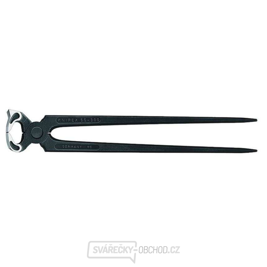 Podkovářské kleště 300 mm KNIPEX 55 00 300. Leštěno, rukojeti fosfátované