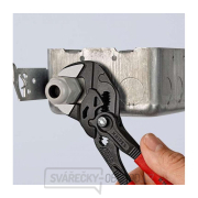 Klešťový klíč 180 mm, Knipex 86 01 180 - leštěná hlava, plastové návleky Klešťový klíč 180 mm, Knipex 86 01 180 - leštěná hlava, plastové návleky náhled