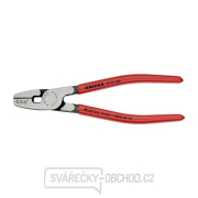 Lisovací kleště na koncové dutinky 180 mm Knipex 97 81 180 S čelním zaváděním Lisovací kleště na koncové dutinky 180 mm Knipex 97 81 180 S čelním zaváděním gallery main image