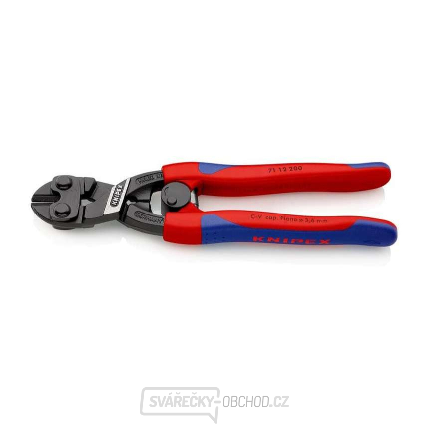 Kompaktní pákové štípací kleště Knipex 71 12 200 CoBolt® Kompaktní pákové štípací kleště Knipex 71 12 200 CoBolt® gallery main image