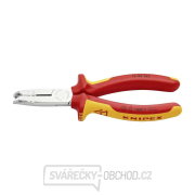 Kleště odizolovací VDE KNIPEX 13 46 165, 165 mm - pochromované kleště, vícesložkové návleky Náhled