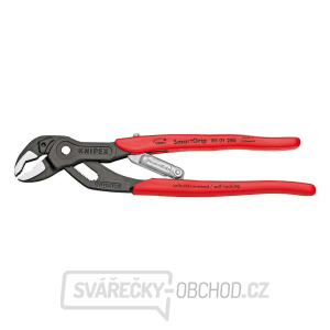 Kleště SmartGrip 250 mm s automatickým nastavením. Knipex 85 01 250 - DIN ISO 8976 - leštěná hlava, plastové návleky Kleště SmartGrip 250 mm s automatickým nastavením. Knipex 85 01 250 - DIN ISO 8976 - leštěná hlava, plastové návleky gallery main image