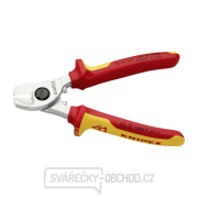 Kabelové nůžky 165 mm VDE. KNIPEX 95 16 165 - chromováno, vícesložkové návleky Kabelové nůžky 165 mm VDE. KNIPEX 95 16 165 - chromováno, vícesložkové návleky náhled