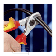 Kabelové nůžky 165 mm VDE. KNIPEX 95 16 165 - chromováno, vícesložkové návleky Kabelové nůžky 165 mm VDE. KNIPEX 95 16 165 - chromováno, vícesložkové návleky náhled