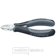 Boční štípací kleště pro elektroniku 115 mm KNIPEX 77 12 115 ESD - leštěná hlava, vícesložkové návleky gallery main image